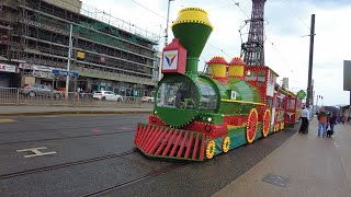 The Queen's Platinum Jubilee Blackpool Heritage Tram Tours Tram Parade 2nd June 2022.