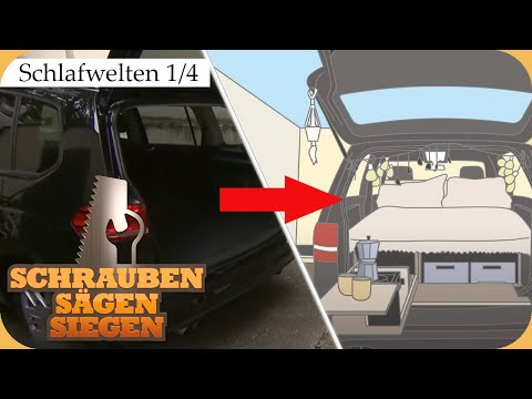 Thumbnail for Vom Auto zum Camper-Van in 36 Stunden! ⏳ | 1/4 | Schrauben, Sägen, Siegen | Kabel Eins by Van