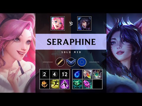 Seraphine Mid vs Ahri - EUW Diamond Patch 25.09