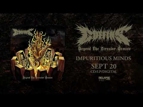 COFFINS - Impuritious Minds (OFFICIAL AUDIO) online metal music video by COFFINS