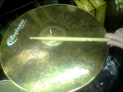 *SOLD* - Bosphorus Turk Thin Ride Cymbal 22" - 2696 grams