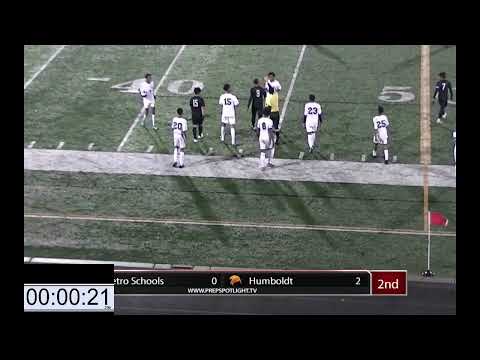 2021 MSHSL State Quarter Final Metro Prep v Humboldt - Hard Hit, retaliation, and restart