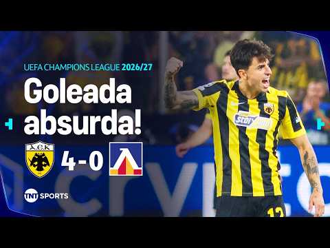 ATROPELO NA CHAMPIONS, PÊNALTI, GOLAÇO E MAIS! AEK 4 X O LEVSKI SOFIA