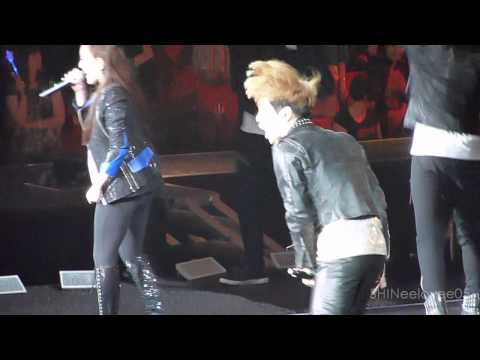 [CLOSEUP/FANCAM] 120520 BoA & Key I Did It for Love (Key Focus) @ SMTOWN LA, Honda Center
