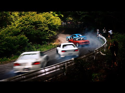 GUNSAI ATTACK (4K) | Touge Drifting in Japan 日本の峠