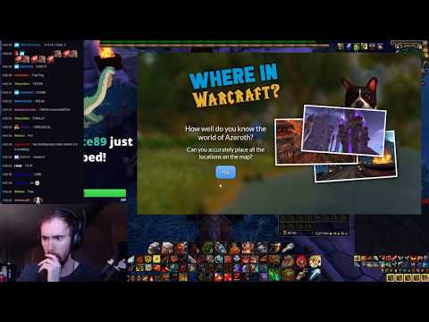 Asmongold Plays World of Warcraft Geo Guesser