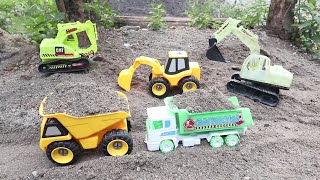 Download lagu Toys construction for children I Bego excavator mainan & Dum truk pasir mainan mp3