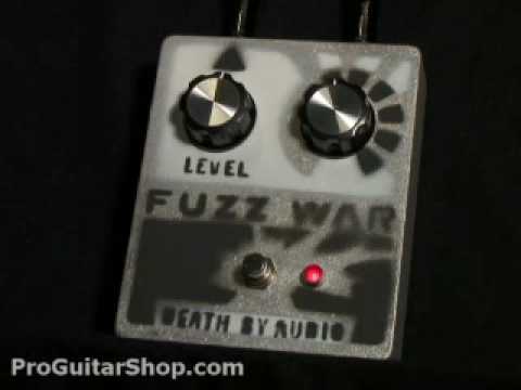 Death by Audio Fuzz War Boost Fuzz Overdrive Distortion Pedal image 4