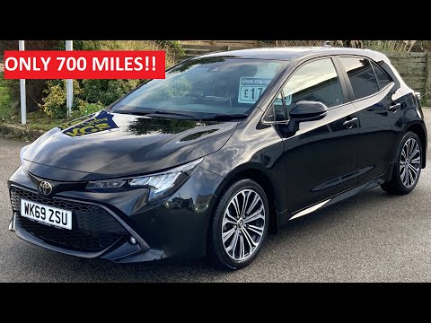 CRAZY LOW MILEAGE! 2019 Toyota Corolla 1.2T Design ONLY 700 MILES!