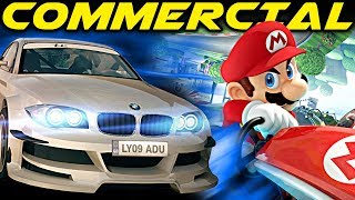 Blur (2010) Commercials (Mario Kart Parody)