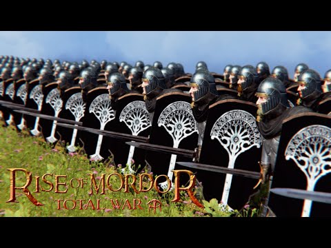ARNOR AND DOL AMROTH PREPARE FOR WAR! - Rise of Mordor Total War Multiplayer Battle