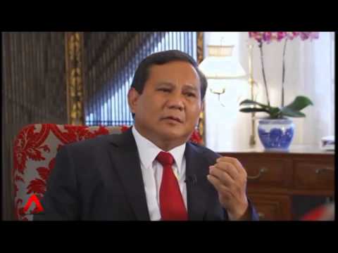 The Interview: Indonesian presidential candidate Prabowo Subianto