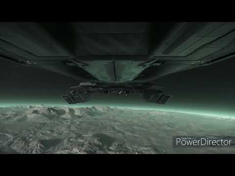 Star Citizen Retaliator ERT Torpedo run against Hammerhead and escorts