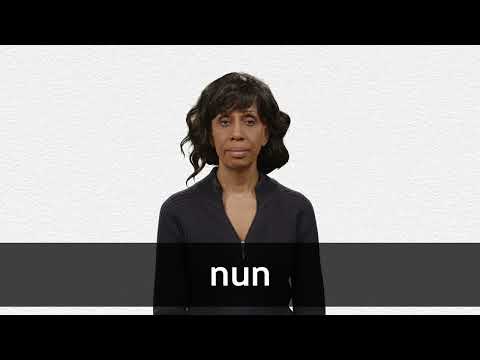 NUN definition and meaning | Collins English Dictionary