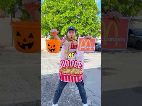 TRICK OR TREAT AT FAST FOOD