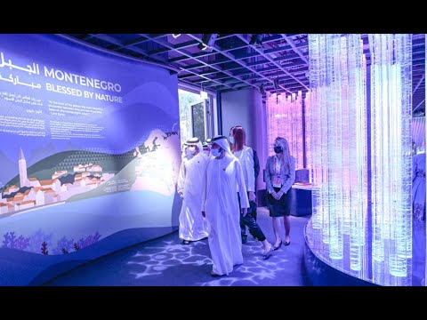 His Highness Sheikh Mohammed bin Rashid Al Maktoum-News-Mohammed bin Rashid visits the Vision Pavilion and the pavilions of Seychelles and Montenegro at Expo 2020 Dubai