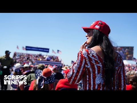 Mixed reviews at Trump's Texas campaign rally