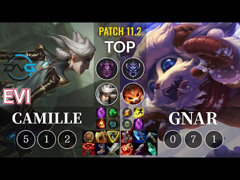 DFM Evi Camille vs Gnar Top - KR Patch 11.2