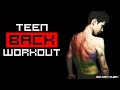 14 Years Old BODYBUILDER | Wide BACK Workout + POSING