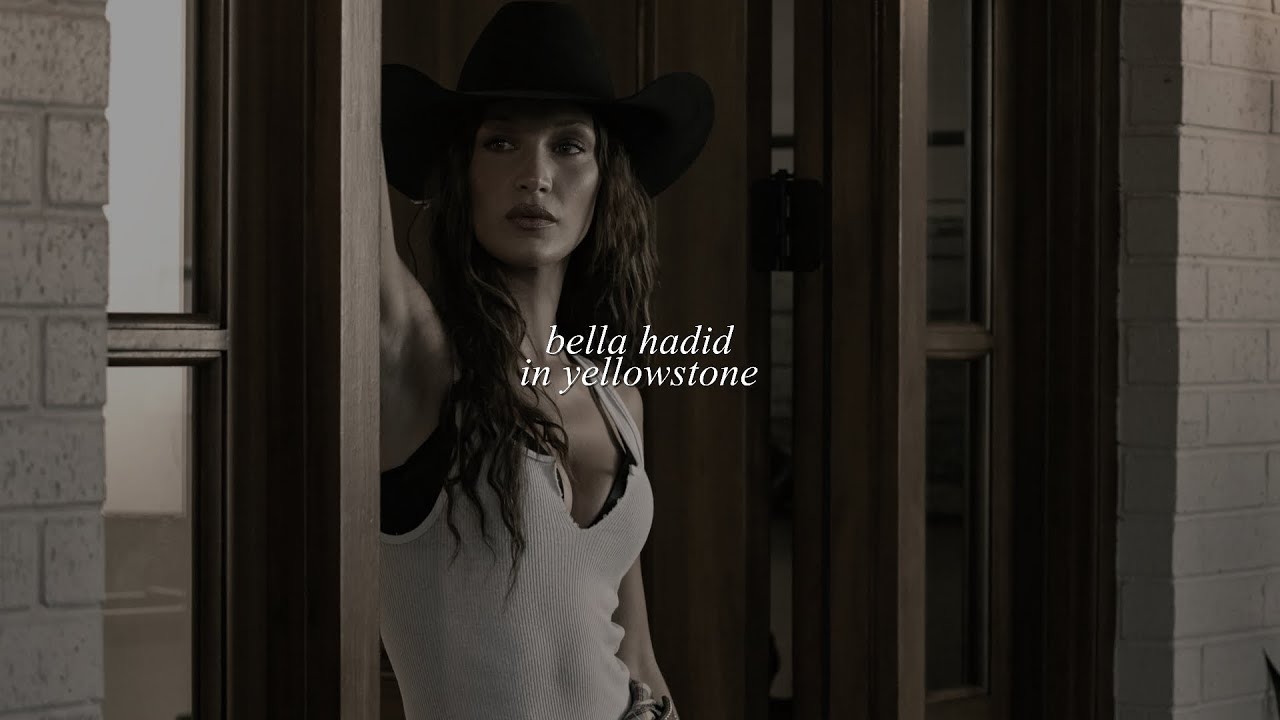 bella hadid in 'yellowstone' scene pack