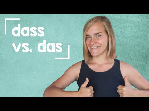 lingoni GERMAN (123) - dass vs. das - A2