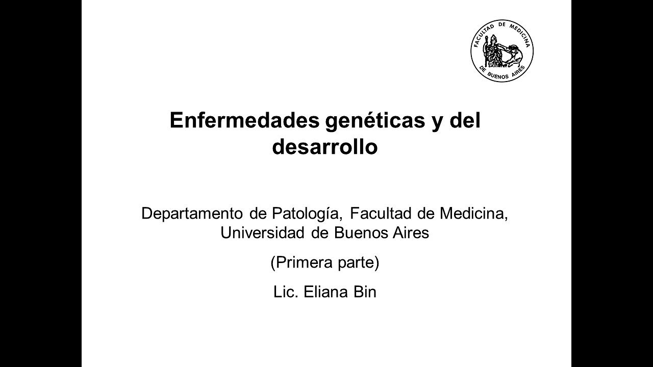 Clase 33. Genética y desarrollo I - Lic. Eliana Bin
