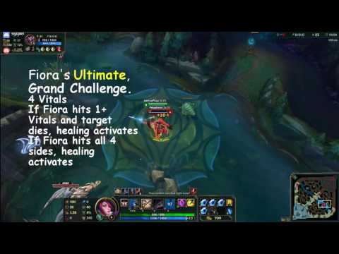 Fiora Champion Spotlight! (re-upload)