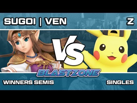 PSG Blastzone: Sugoi | Ven (Zelda) vs Z (Pikachu) - Winners Semis