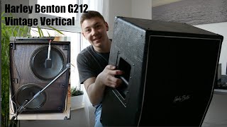 Video thumbnail for Harley Benton G212 Vintage Vertical 2×12 || METAL by Dampfwalzi