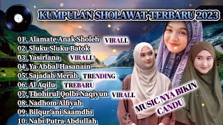 Download lagu DJ SHOLAWAT TERBARU 2023 ALAMATE ANAK SHOLEH-SAJADAH MERAH YANG LAGI VIRALL || BIKIN CANDU MUSIKNYA mp3