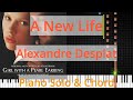 🎹Solo & Chord, A New Life, Alexandre Desplat, Synthesia Piano