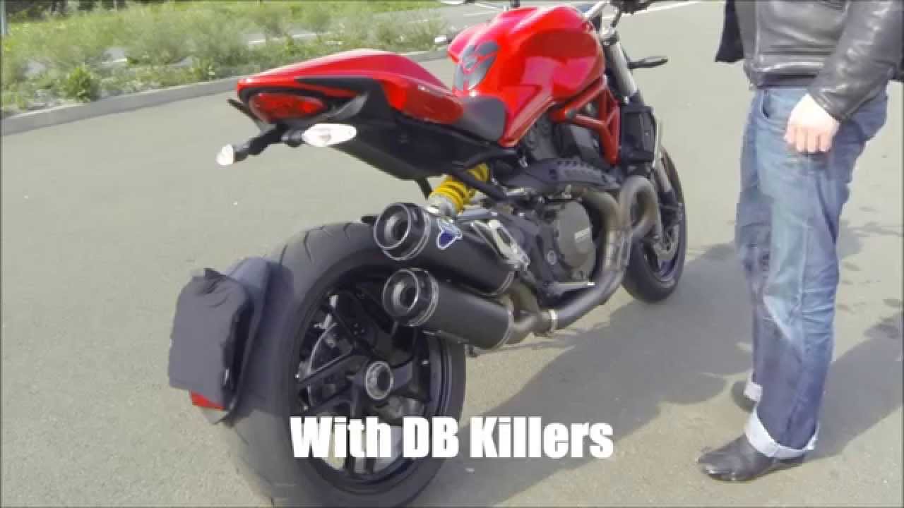 Ducati 1200 Monster 2014 - Complete / Full Exhaust Termignoni With & Without DB Killers