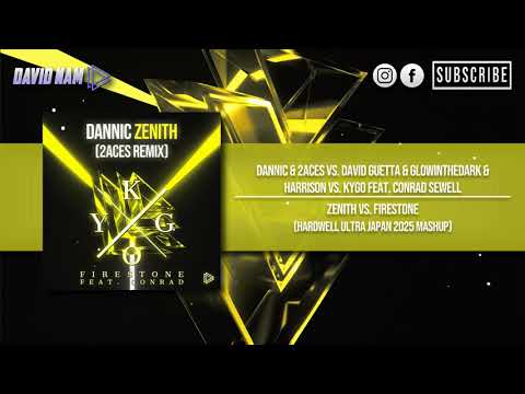 Zenith vs. Firestone (Hardwell Ultra Japan 2025 Mashup) [David Nam Remake]