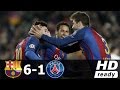 Barcelona vs PSG 6-1 All Goals & Extended Highlights - UCL 08/03/2017 HD