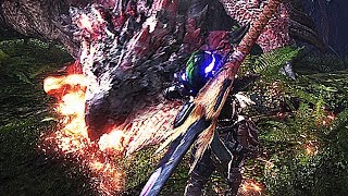 【MHW】空の王者『リオレウス』に翻弄される男【操虫棍】【モンスターハンターワールド】