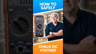 Safely Check DC Voltage with a Multimeter