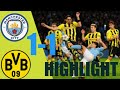 Manchester city vs  Dortmund champion league | 1-1| full and extended highlight 2012