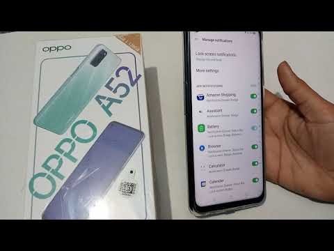 how to turn off notification in Oppo A52 notifications ko band kaise karen