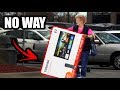 Grandma Steals Flatscreen T.V