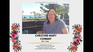 CRISTINE MARY CONWAY `S  FUNERAL SERVICE