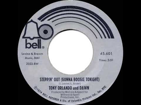 1974 HITS ARCHIVE: Steppin’ Out (Gonna Boogie Tonight) - Tony Orlando & Dawn (mono 45)