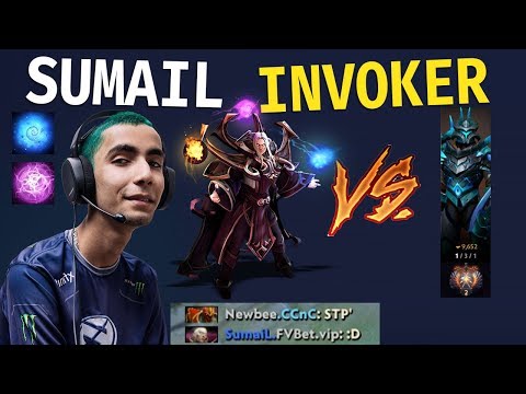 SUMAIL INVOKER QUAS + WEX GAMEPLAY! PLAYER PERSPECTIVE! EASY MID EASY LIFE!