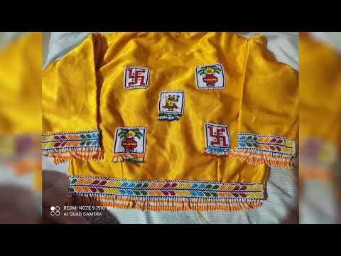 3 moti blouse design