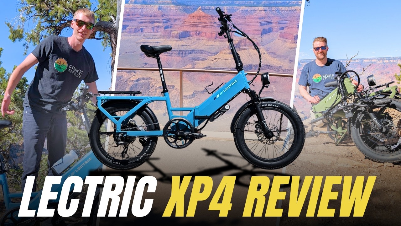 Lectric XP 4 Review: Best Selling Folding Ebike EVER Gets Even Better!