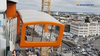 Celebrity Edge: Besichtigung während des Baus Celebrity Edge: Besichtigung während des Baus