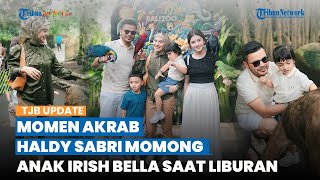 Makin Akrab dengan Anak Irish Bella, Momen Haldy Sabri Ajak Air Rumi & Amala Liburan di Bali Disorot