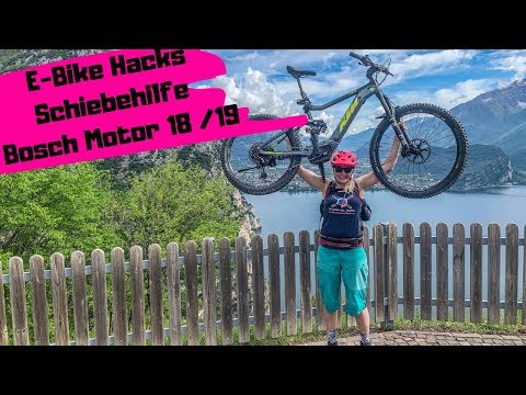 HACKS: Schiebehilfe beim E-Bike aktivieren Bosch Motor 2018 / 2019 Neuester Bosch Motor /