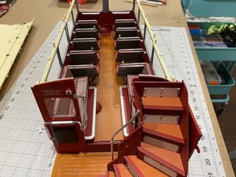 The big red bus Part 14 - building a 1/12 scale model of a London Routemaster