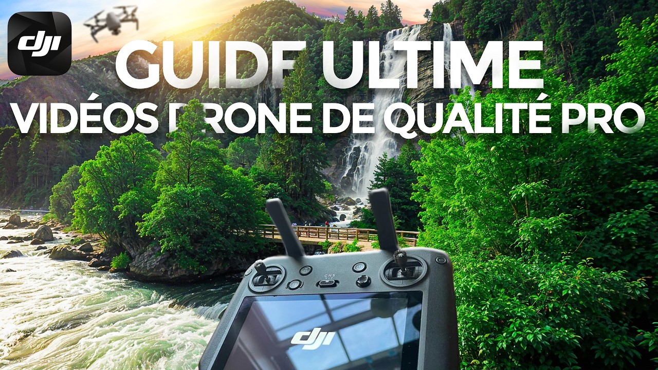 Guide Ultime : Filmer des Vidéos Drone de Qualité PRO avec DJI !