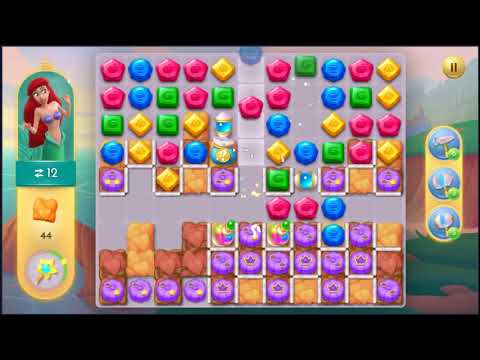 Disney Princess Majestic Quest Level 175 - NO BOOSTERS + FULL STORY 👸 | SKILLGAMING ✔️